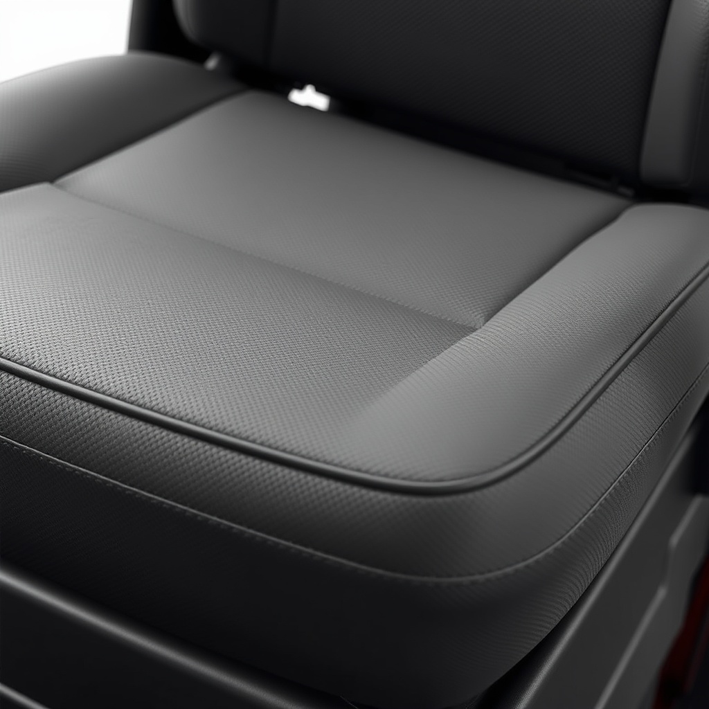 A clean photorealistic photo of the Golden Technologies Buzzaround's seat cushion from a s