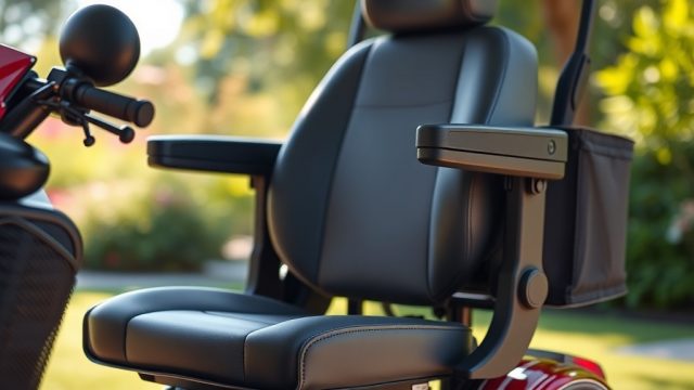 Golden Technologies Buzzaround Comfort Review: Seat and Armrest Adjustments