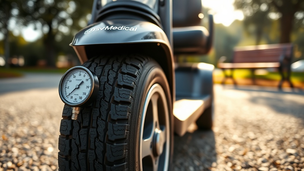 Drive Medical Scout Tire Pressure Guide: Optimal PSI for Better Range and Comfort