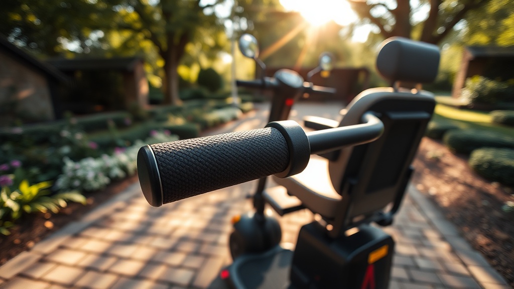 Golden Technologies Buzzaround Handlebar Grip Comfort: Ergonomic Upgrade Options
