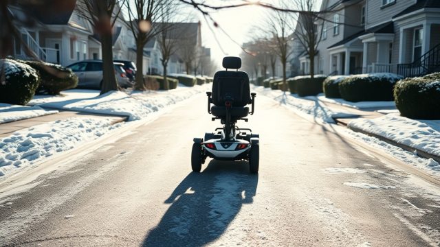 Golden Technologies Buzzaround Terrain Handling: Snow and Ice Performance