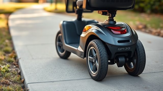Pride Mobility Go-Go Elite Traveller Stability Test: Turning Radius and Tipping Point Analysis