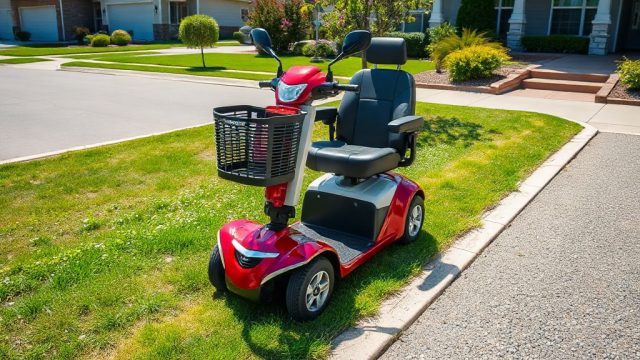 Pride Mobility Go-Go Elite Traveller Terrain Handling: Grass, Gravel, and Curb Test